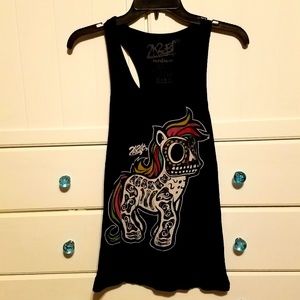 Sugar Skull Pony tank top